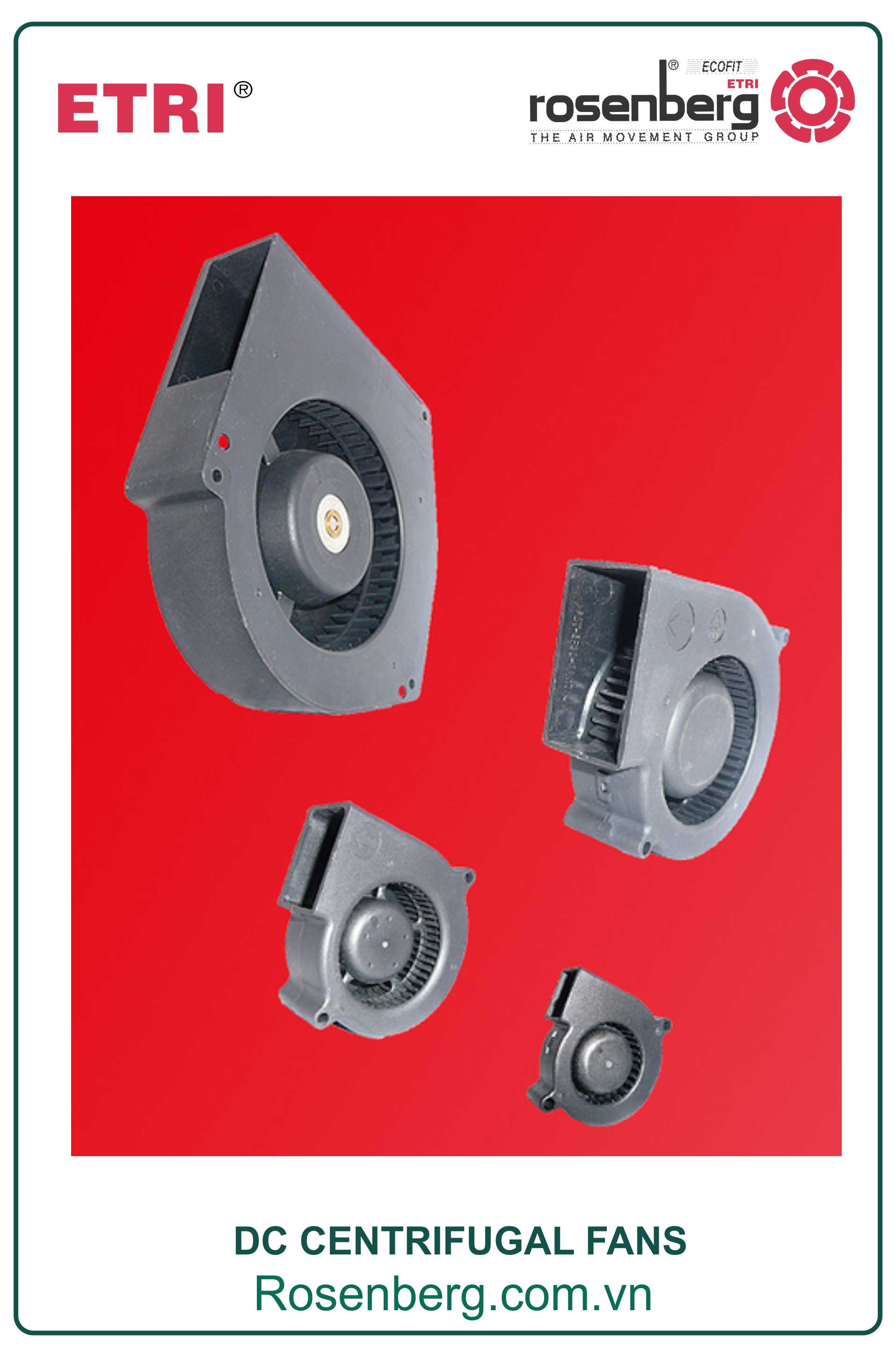 DC Centrifugal Fans DC Centrifugal Fans